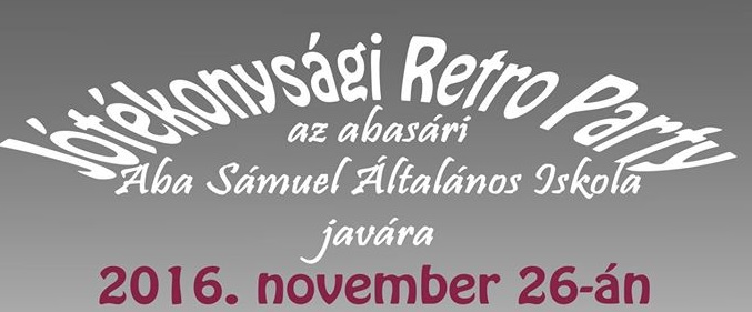 Jótékonysági retro party!